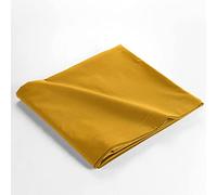 douceur d'intérieur Flat Sheet 180 x 290 cm 100% Organic Cotton Biolina Ochre