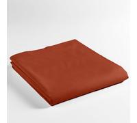 Douceur d'Intérieur, Flat Sheet (180 x 290 cm) Lina Terracotta, 100% Cotton