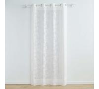 Douceur d'Intérieur, Karla Net Curtain with Eyelets (140 x 240 cm) White