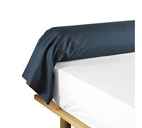 douceur d'intérieur, Lina Bolster Cover (85 x 185 cm) Blue 100% Cotton