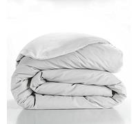 douceur d'intérieur, Lina White Duvet Cover (240 x 220 cm) 100% Cotton