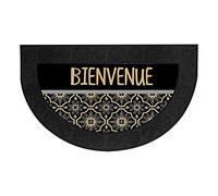 Douceur d'Intérieur Mat Half Moon 45 x 75 cm Embossed Print Tomina