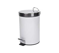 Douceur d'Intérieur Metal Bin 3 L white