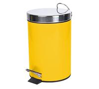 DOUCEUR D'INTERIEUR Metalia Pedal Bin 3 L Metal Plain Honey