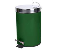 Douceur d'Intérieur Metalia Pedal Bin, Khaki, 3 L