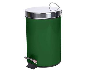 Douceur d'Intérieur Metalia Pedal Bin, Khaki, 3 L