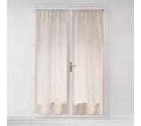 Douceur d'interieur Milza Pair of Straight Curtain Rods, Beige, 2 x 70 x 200 cm