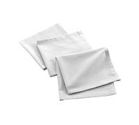 Douceur d'Intérieur Mistral 3 Napkins 40 x 40 cm White