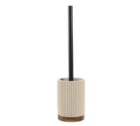 Douceur d'Intérieur Niagara Toilet Brush (Diameter 9.1 x 38.5 cm), Natural, Polyresin and Acacia