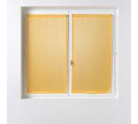 douceur d'intérieur, Pair of Sandra Straight Curtains - 2 x 60 x 90 cm - Yellow