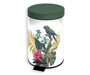DOUCEUR D'INTERIEUR Pedal Bin 3 L Metal Equestrian Print