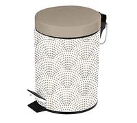 DOUCEUR D'INTERIEUR pedal bin 3 l metal print mineral
