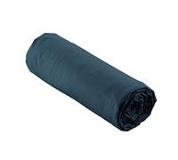 Douceur d'intérieur, Percale Midnight Blue 100% Cotton Percale Fitted Sheet 140 x 190 cm