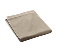 douceur d'intérieur, Percale Sand Cotton Percale Flat Sheet (240 x 300 cm)