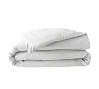 douceur d'intérieur, Percale White Cotton Percale Duvet Cover (240 x 220 cm)