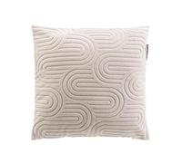 Douceur d'Intérieur, Pila Cushion with Removable Cover (45 x 45 cm) Devoré Velvet
