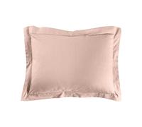 douceur d'intérieur, Pillowcase 50 x 70 cm, Lina Pink, 100% Cotton