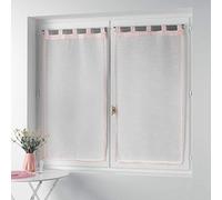 Douceur d'Intérieur Pink Curtain 2 x 60 x 90 cm
