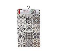 Douceur d'Intérieur Salou Natural Printed Foam Rectangular Rug 45 x 75 cm