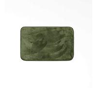 Douceur d'Intérieur Rectangular Rug 50 x 80 cm Plain Khaki Flannel
