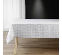Douceur d'Intérieur, Rectangular Tablecloth (140 x 240 cm) Callis, Polyester Printed Linen Effect