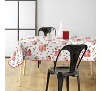 Douceur d'Intérieur, Rectangular Tablecloth (140 x 240 cm) Cerise, PVC Printed
