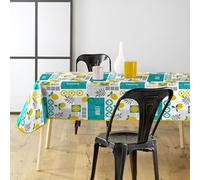 Douceur d'Intérieur, Rectangular Tablecloth (140 x 240 cm) Citronnade, PVC Printed