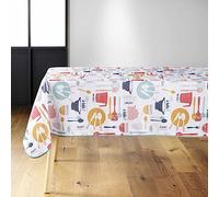 Douceur d'Intérieur, Rectangular Tablecloth 140 x 240 cm Kitchen Multico PVC Printed