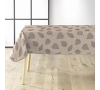 Douceur d'Intérieur, Rectangular Tablecloth (140 x 240 cm) Leaves Linen PVC Textilia