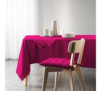 Douceur d'Intérieur, Rectangular Tablecloth (140 X 240 cm) Mistral Fuchsia, Recycled Cotton