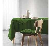 Douceur d'Intérieur, Rectangular Tablecloth (140 X 240 cm) Mistral Green, Recycled Cotton