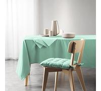 Douceur d'Intérieur, Rectangular Tablecloth (140 X 240 cm) Mistral Mint, Recycled Cotton
