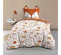 Douceur d'Intérieur, Reversible 2-Piece Bedding Set (140 x 200 cm) Roxy2, 100% Cotton