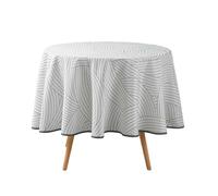 Douceur d'Intérieur, Round Tablecloth (Diameter 180 cm) Linea, Printed Polyester