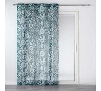 Douceur d'Intérieur, Sabléy Eyelet Curtain 140 x 280 cm Blue