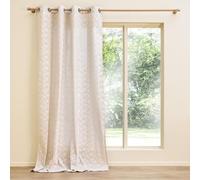 Douceur d'Intérieur, Saharis Curtain with Eyelets (140 x 240 cm) Printed Polycotton