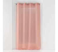 Douceur d'Intérieur, Sandra Pink Eyelet Curtain 140 x 280 cm
