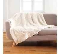 Douceur d'Intérieur, Sheep Faux Fur Blanket (125 x 150 cm)