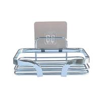 Douceur d'Intérieur Soap Dish, Chrome, 14 x 9.2 x 5.6 CM