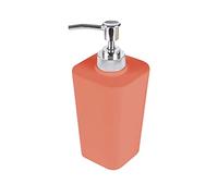 douceur d'intérieur, Soap Dispenser (7.4 x 7.3 x 18 cm) Vitamin Terracotta, Plastic Soft Touch