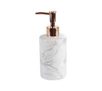 douceur d'intérieur, Soap Dispenser (Diameter 7 x 18 cm) Marble, Ceramic Printed