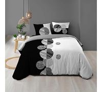 Douceur d'Intérieur, Stormi 3-Piece Bedding Set (240 x 220 cm), 100% Cotton