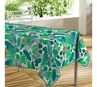 Douceur d'Intérieur, Tablecloth Rectangular (140 x 300 cm) Carlita White, PVC Printed
