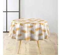 Douceur d'Intérieur, Tablecloth Round (Diameter 160 cm) Sarina PVC Textilia Sequins