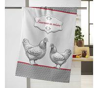 Douceur d'Intérieur Tea Towel, Multicolored, 50 x 70 CM