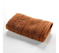 Douceur d'Intérieur, Tendresse Caramel Guest Towel (30 x 50 cm) 100% Cotton Terry Cloth