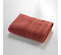 Douceur d'Intérieur, Tendresse Terracotta Hand Towel (50 x 90 cm) Terrycloth Plain