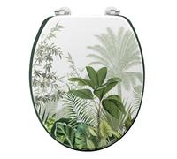 douceur d'intérieur Toilet Seat, Green, 37 x 45.5 cm