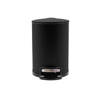 Douceur d'Intérieur Trash can, Black, 3 L
