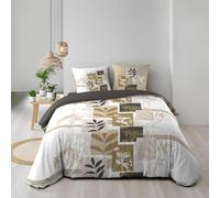 Douceur d'Intérieur, Utopia 3-Piece Bedding Set (240 x 220 cm) 100% Cotton